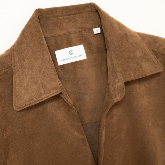 COLONY CLOTHING / ULTRASUEDE POOLSIDE SHIRT / CC2502-SH02