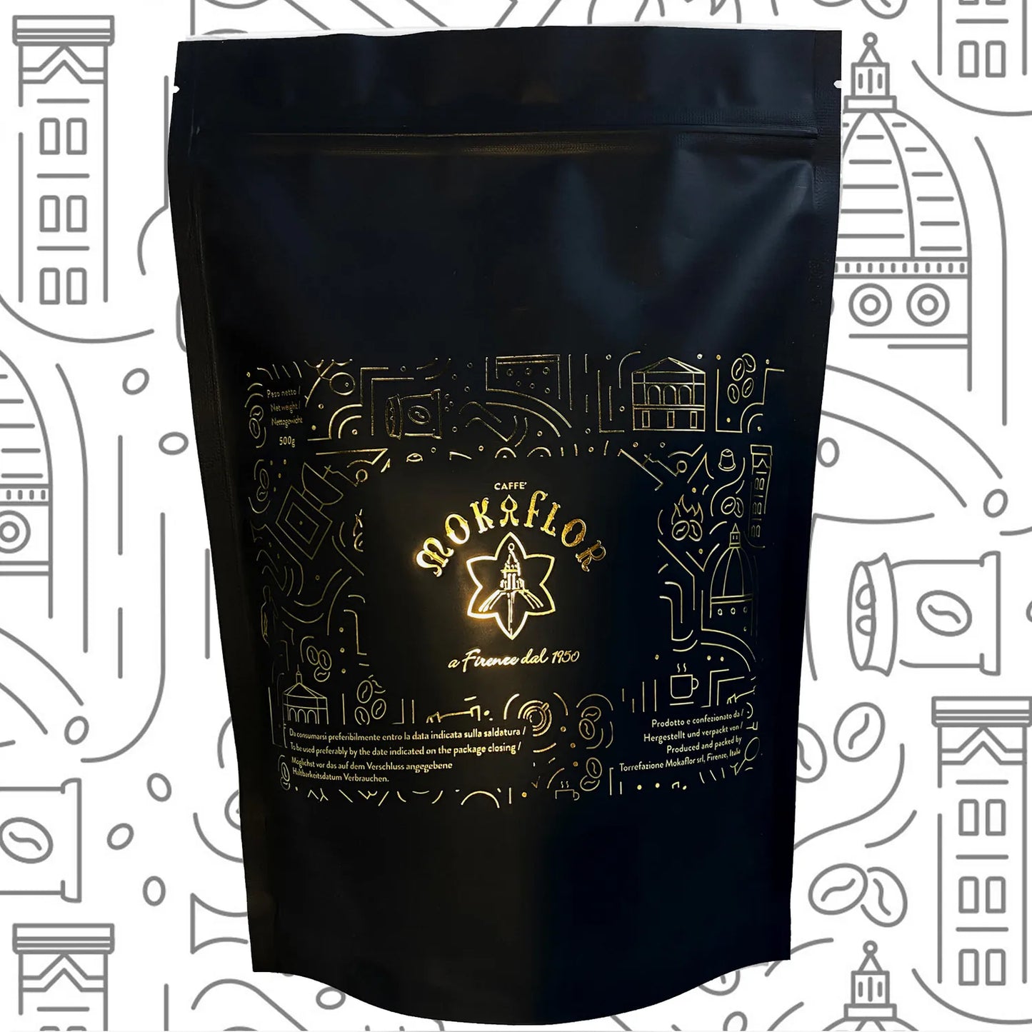 Mokaflor Special 70s (500g beans) 85% Arabica 15% Robusta