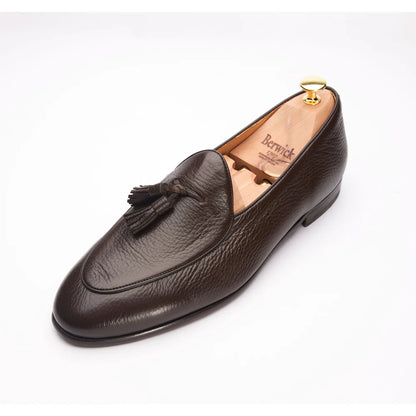 Berwick 1707 4951 Belgian Tassel Loafers Ciervo Marron