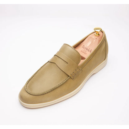 Berwick 1707 5371 Penny Slip-On Loafers Daubuck Felce