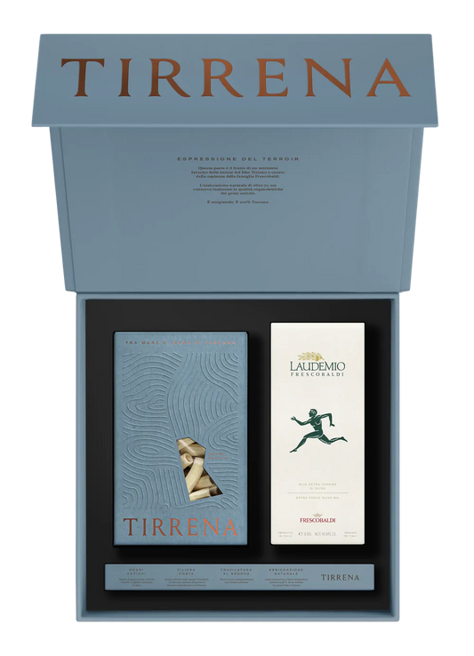 Tirrena + Laudemio Box Set (2 Tirrena 500 grams + 1 Laudemio 500ml)
