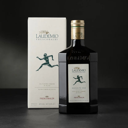 Laudemio Gift Box Set (1 Laudemio 500 ml + 4 oil plates)