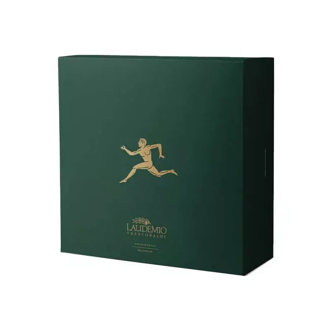 Laudemio Gift Box Set (1 Laudemio 500 ml + 4 oil plates)